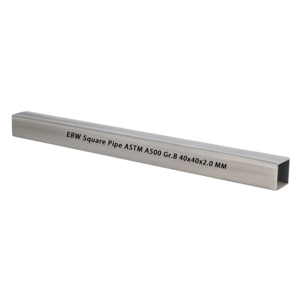 ASTM A500 Carbon Square -teräsputket